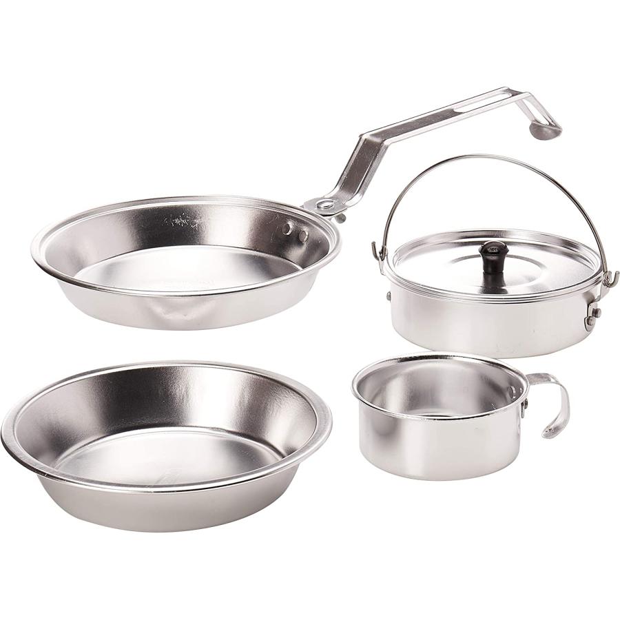 Coleman Camping Cookware 5-Piece Aluminum Nesting Mess Kit | Coleman