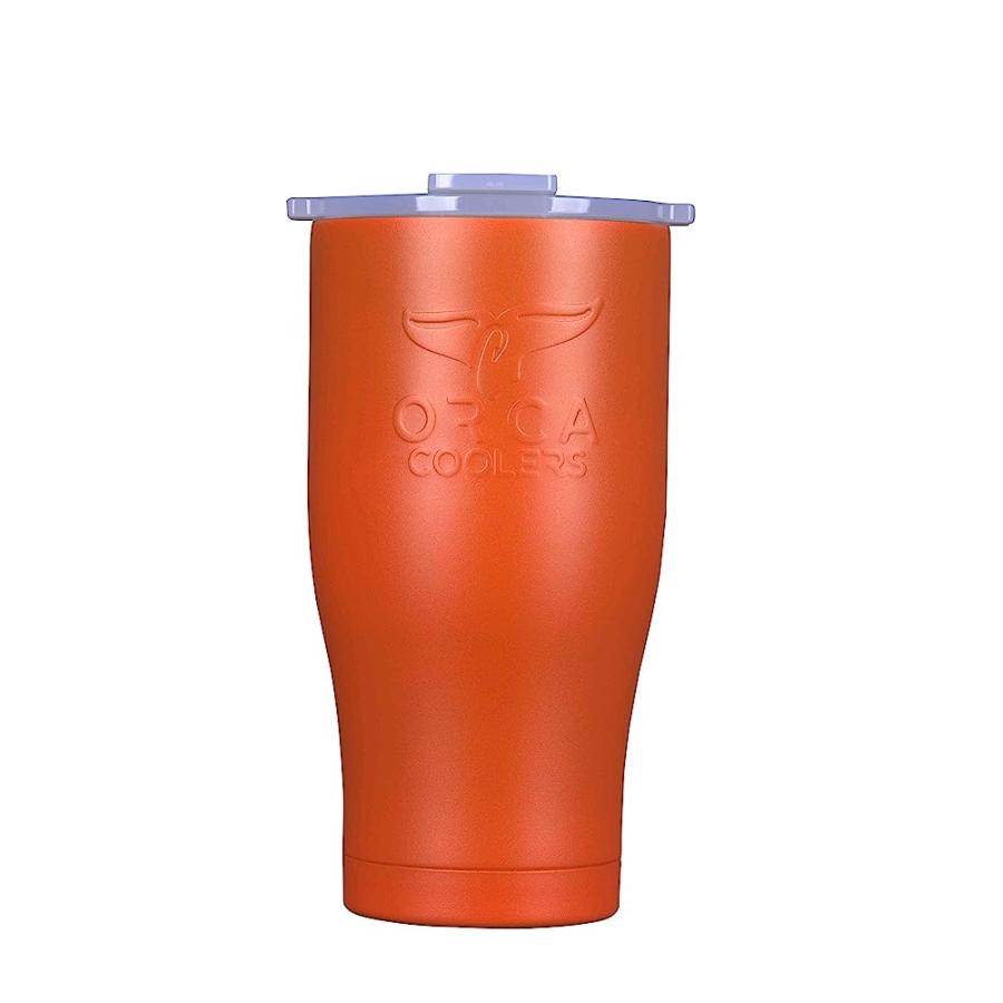 ORCA CHASER CUP, BURNT ORANGE/WHITE, 27 OZ | ORCA