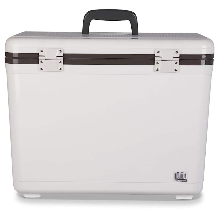 ENGEL UC30 30QT LEAK-PROOF, AIR TIGHT, DRYBOX COOLER AND HARD SHELL LUNCHBOX FOR MEN AND WOMEN IN WHITE |  | 03