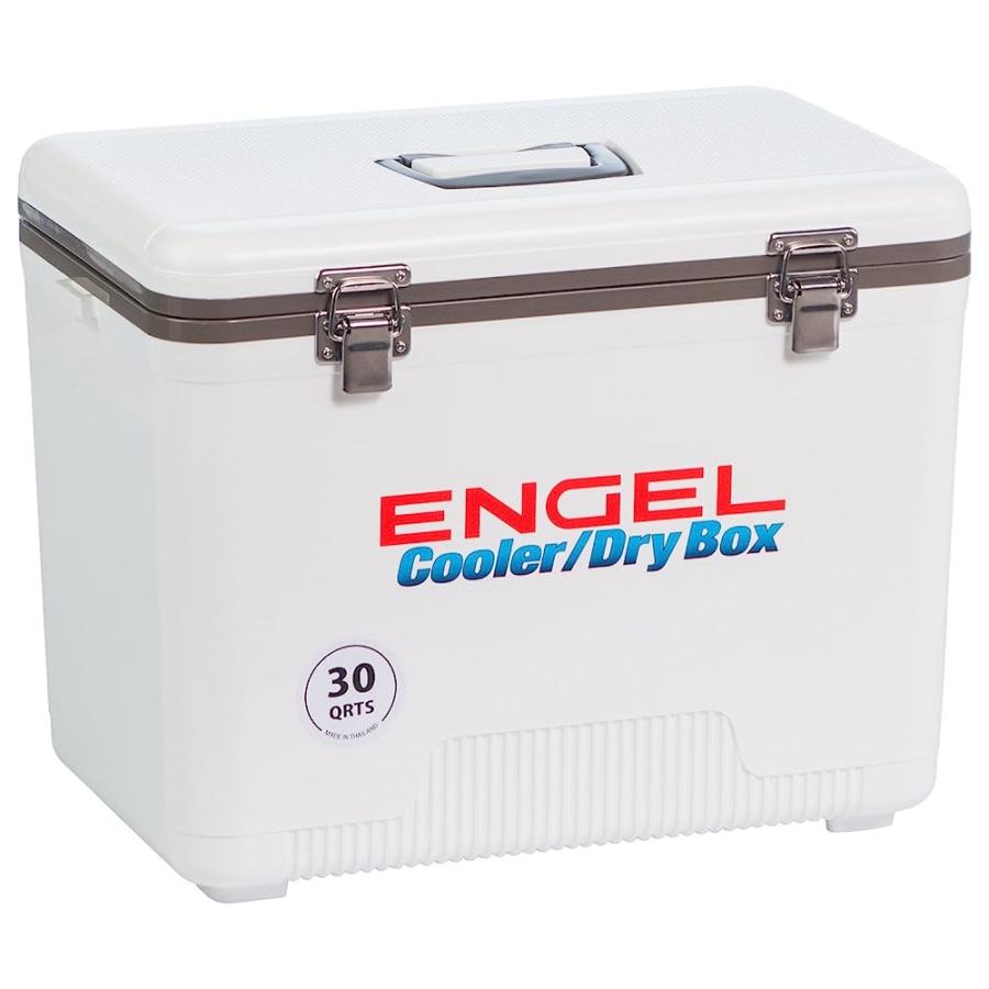 ENGEL UC30 30QT LEAK-PROOF, AIR TIGHT, DRYBOX COOLER AND HARD SHELL LUNCHBOX FOR MEN AND WOMEN IN WHITE |  | 04