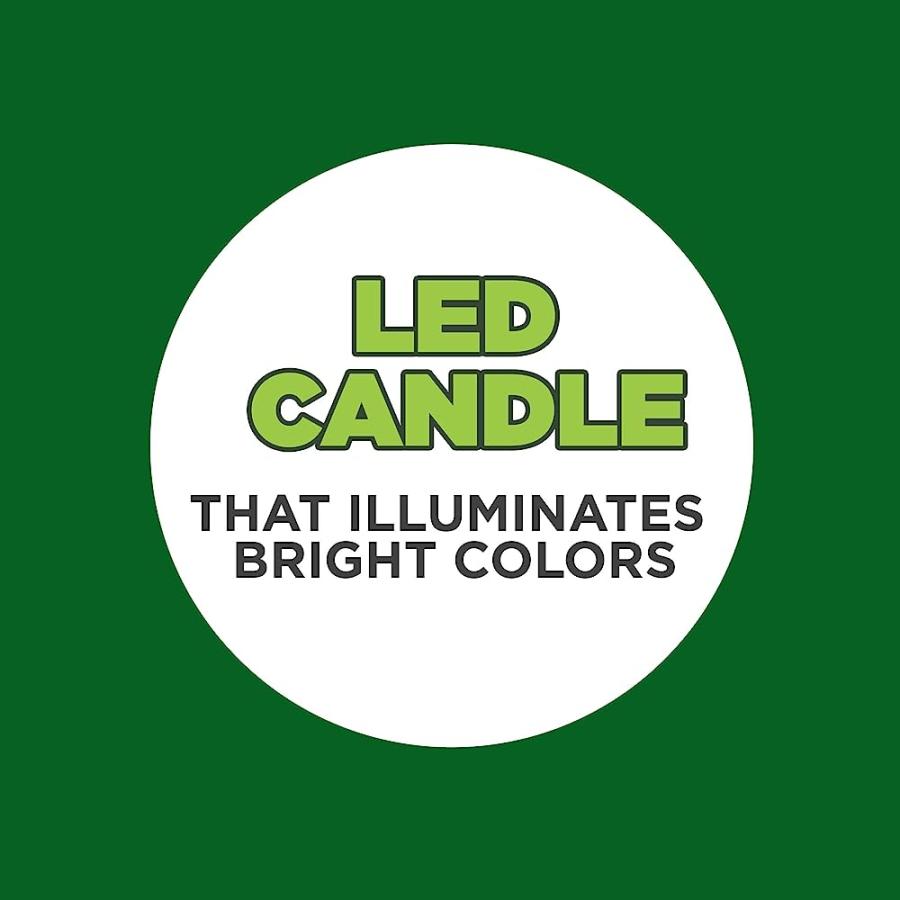 COLEMAN COLOR CHANGING LED CITRONELLA OUTDOOR SCENTED CANDLE - 8 OZ | Coleman | 07