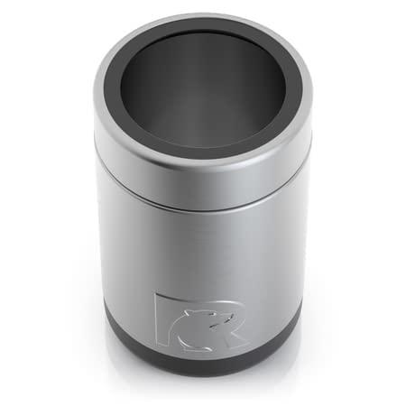 RTIC CAN COOLER INSULATED, BEER, BEVERAGE, SODA CAN COOLER WITH LID, STAINLESS STEEL METAL, DOUBLE WALL INSULATION COOZIE FOR CANS, SWEAT PROOF, |  | 08