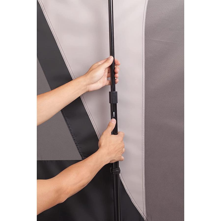 Coleman Camping Tent 6 Person Cabin Tent with Instant Setup , Brown/Black | Coleman | 02