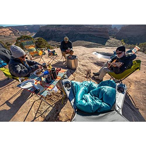 BIG AGNES WOODCHUCK & SOUL KITCHEN TABLES - ULTRALIGHT, HARD-TOP TABLES FOR CAMPING AND BACKPACKING, SOUL KITCHEN CAMP TABLE (GREENBACK) | BIG AGNES | 02