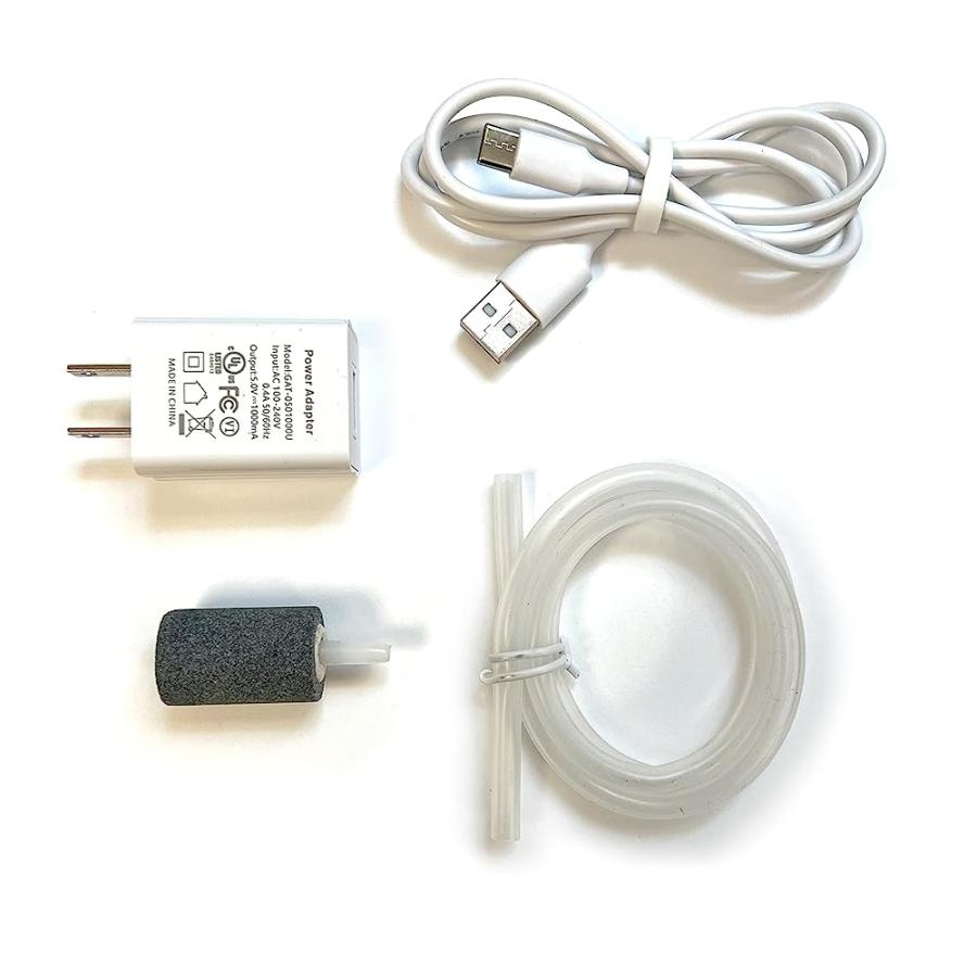 ENGEL ULTRA QUIET LITHIUM-ION USB RECHARGEABLE LIVE BAIT AERATOR PUMP & BUBBLER WITH UNIVERSAL CLIP FITS MOST BAIT BUCKETS (WHITE) |  | 01