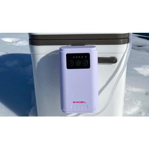 ENGEL ULTRA QUIET LITHIUM-ION USB RECHARGEABLE LIVE BAIT AERATOR PUMP & BUBBLER WITH UNIVERSAL CLIP FITS MOST BAIT BUCKETS (WHITE) |  | 05