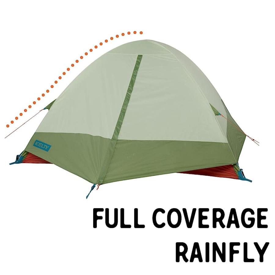 KELTY DISCOVERY TRAIL BACKPACKING TENT, LIGHTWEIGHT AND EASY TO SETUP BACKPACKING SHELTER WITH 2 ALUMINUM POLES, SINGLE DOOR SINGLE VESTIBULE, ST | KELTY | 01