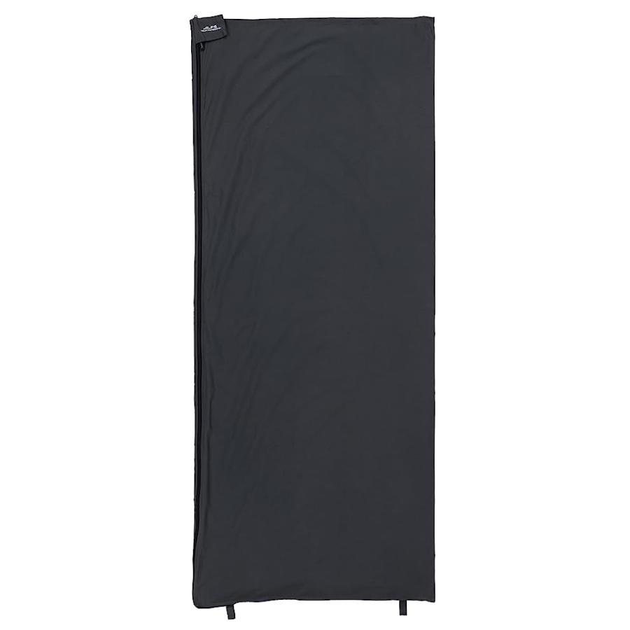 ALPS MOUNTAINEERING POLY COTTON RECTANGLE SLEEPING BAG LINER - CHARCOAL | ALPS MOUNTAINEERING | 01