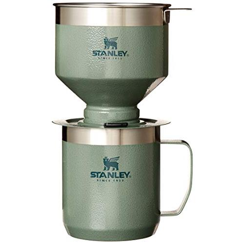 STANLEY 10-09566-001 THE CAMP POUR OVER SET, 12 OUNCES, HAMMERTONE GREEN NA | STANLEY