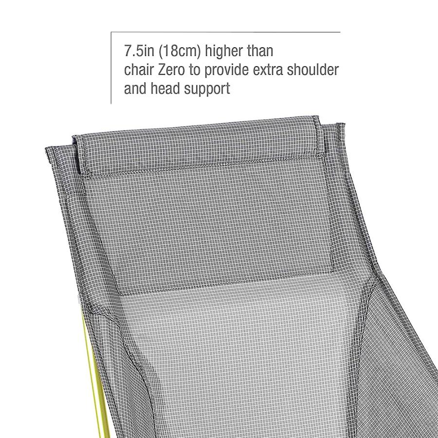 HELINOX CHAIR ZERO ULTRALIGHT HIGHBACK BACKPACKING CHAIR, GREY | Helinox | 03