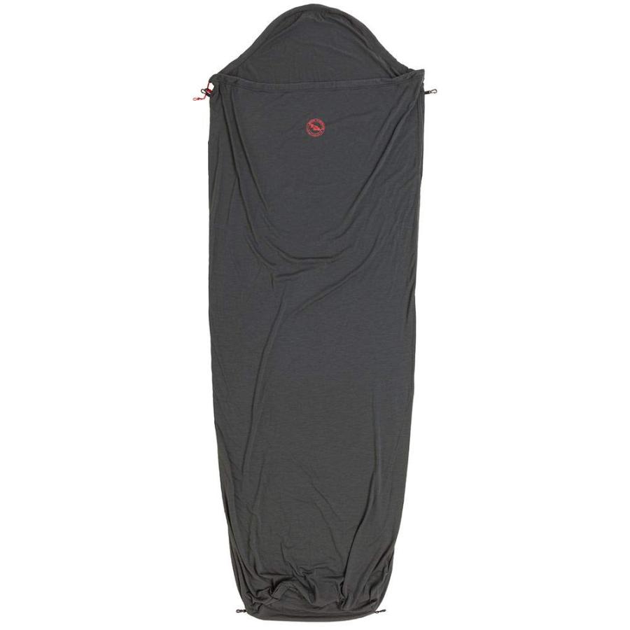 BIG AGNES WOOL SLEEPING BAG LINER, GRAY, 82" | BIG AGNES