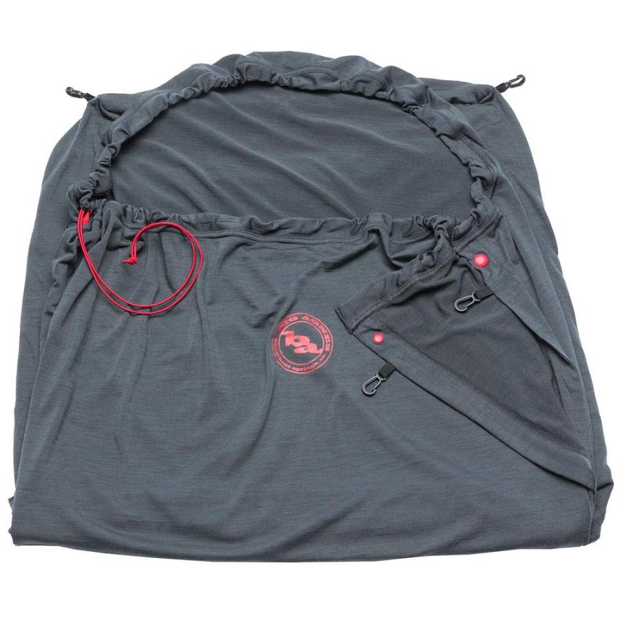 BIG AGNES WOOL SLEEPING BAG LINER, GRAY, 82" | BIG AGNES | 02