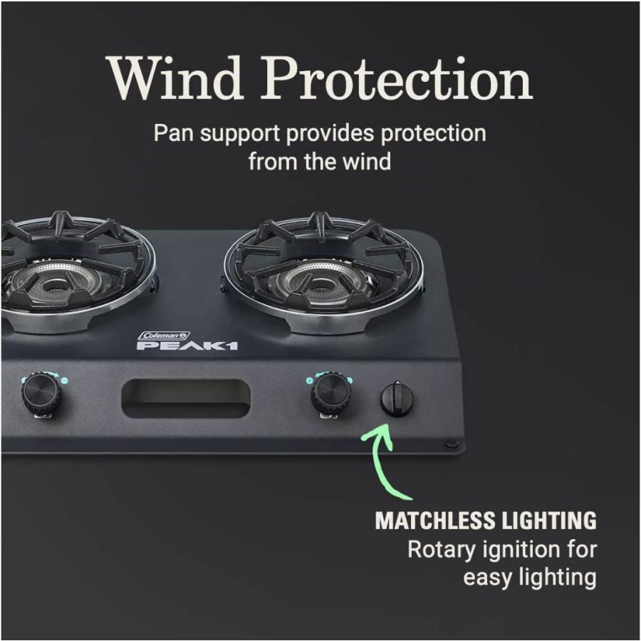 Coleman PEAK1 Camping Stove2-Burner Camping Stove | Coleman | 02