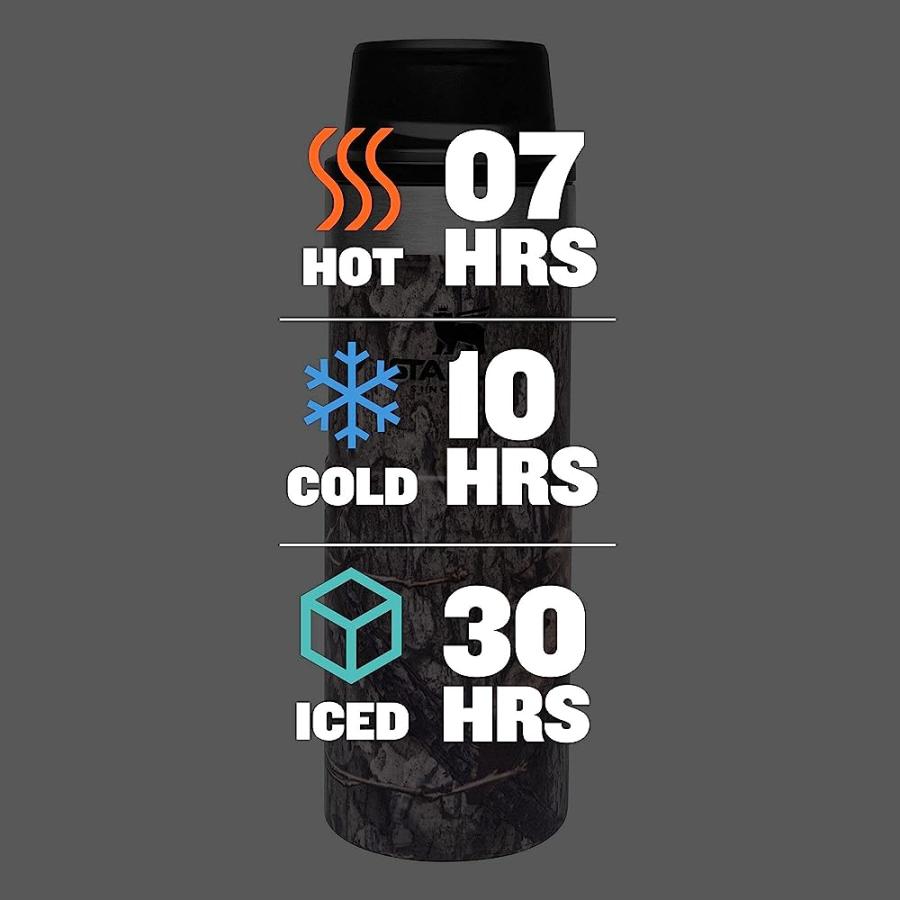 STANLEY 10-06439-216 THE TRIGGER-ACTION ALUMINUM TRAVEL MUG COUNTRY DNA 16OZ / .47L | STANLEY | 02