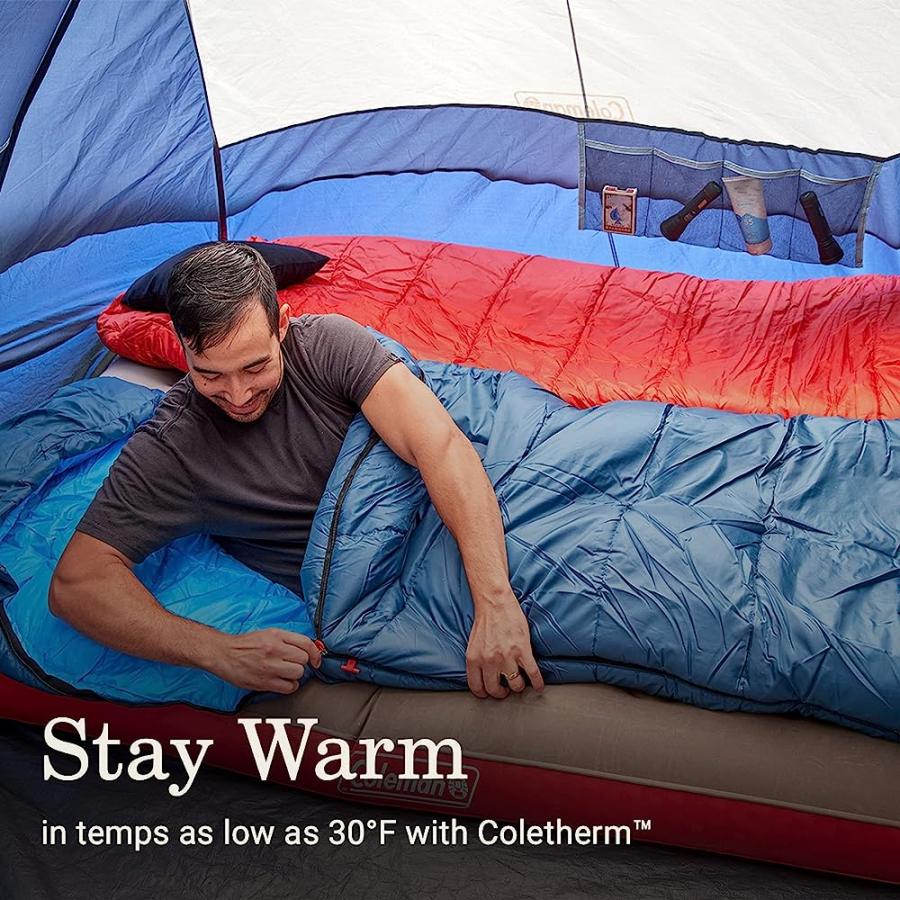 COLEMAN SLEEPING BAGTIDELANDS 30° MUMMY SLEEPING BAG FOR ADULTS | Coleman | 01
