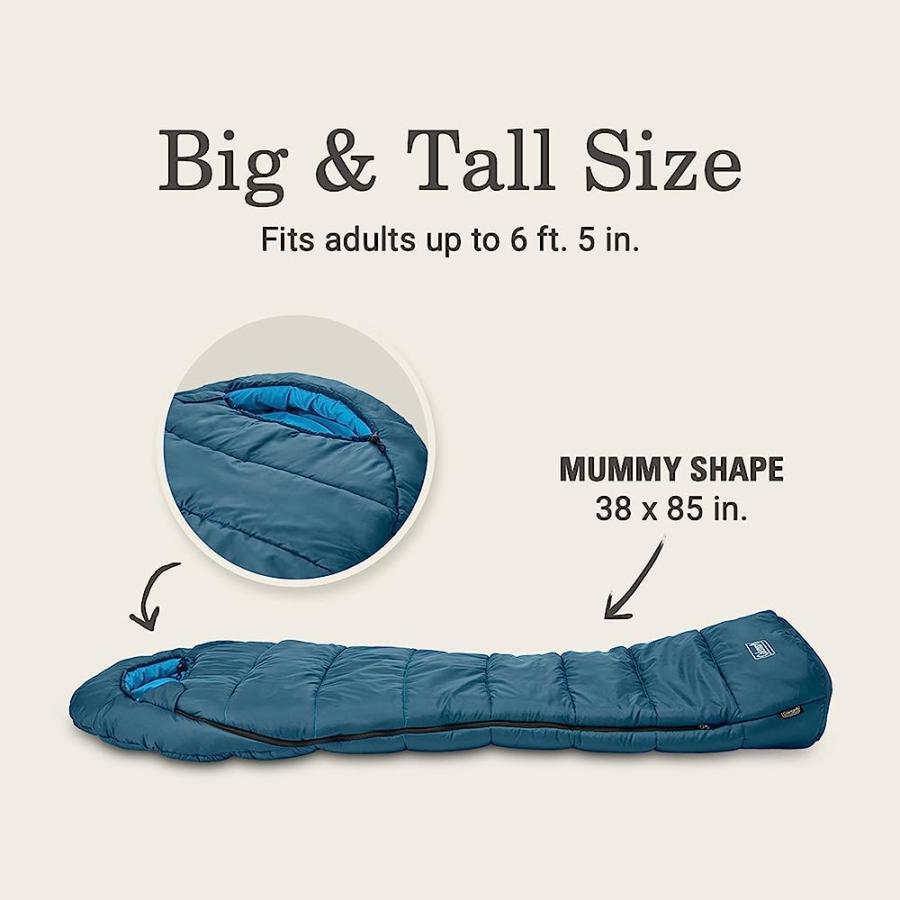 COLEMAN SLEEPING BAGTIDELANDS 30° MUMMY SLEEPING BAG FOR ADULTS | Coleman | 04