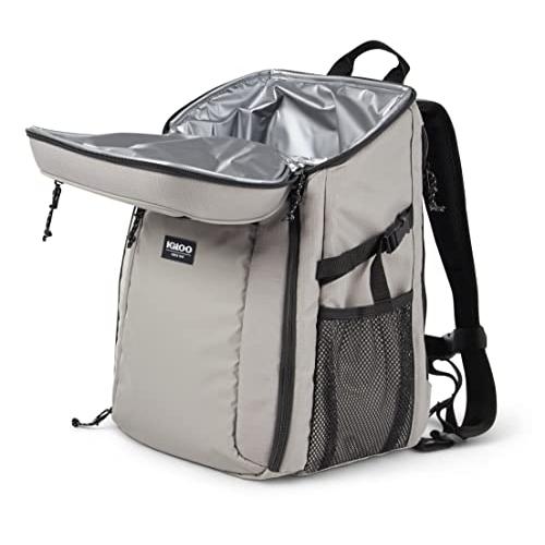 IGLOO LIGHTWEIGHT MAXCOLD INSULATED GIZMO 30-CAN BACKPACK COOLER, SANDSTONE | igloo | 01