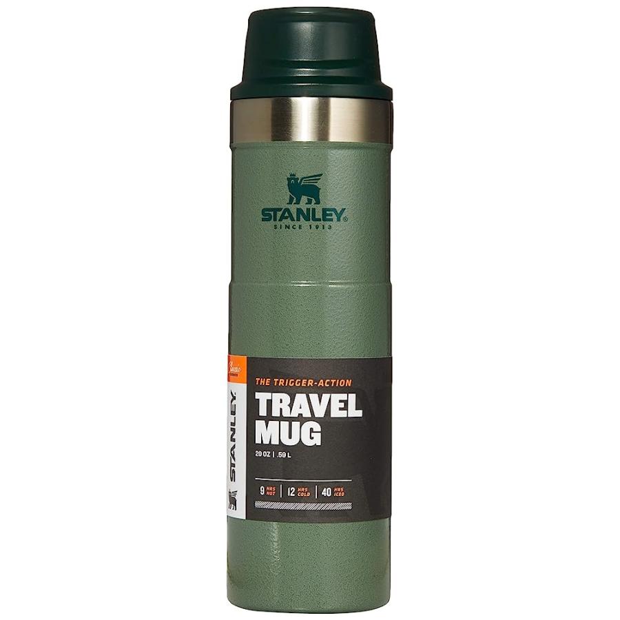 STANLEY CLASSIC ONE HAND VACUUM MUG 16OZ/473 ML - HAMMERTONE GREEN | STANLEY | 03