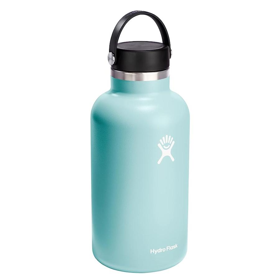 HYDRO FLASK 64 OZ WIDE MOUTH WITH FLEX CAP STAINLESS STEEL REUSABLE WATER BOTTLE DEW -VACUUM INSULATED, DISHWASHER SAFE, BPA-FREE, NON-TOXIC | HYDRO FLASK | 01