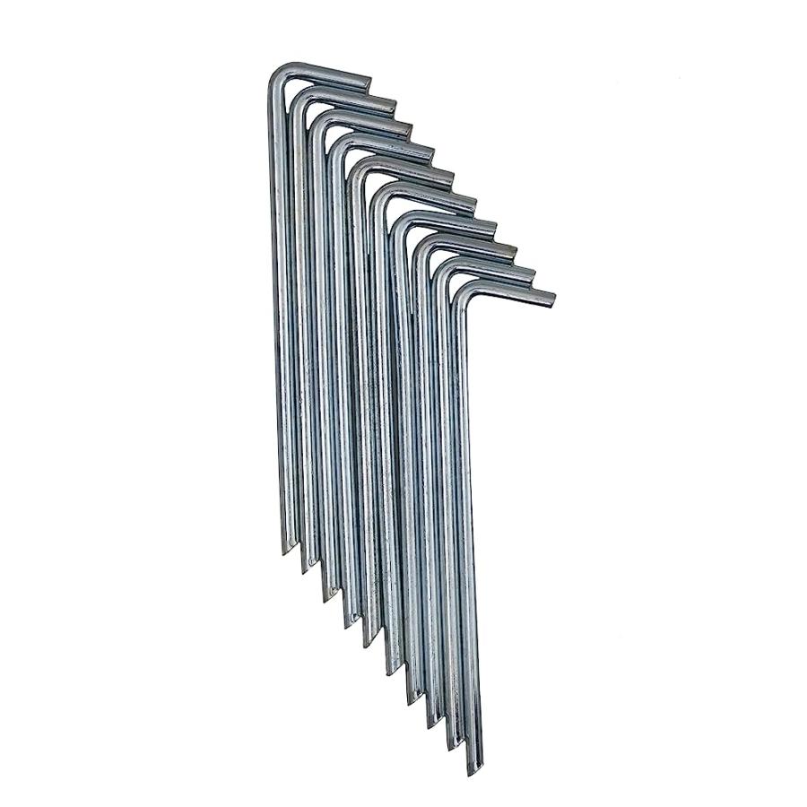 ALPS MOUNTAINEERING STEEL STAKES, SET OF 10 | ALPS MOUNTAINEERING