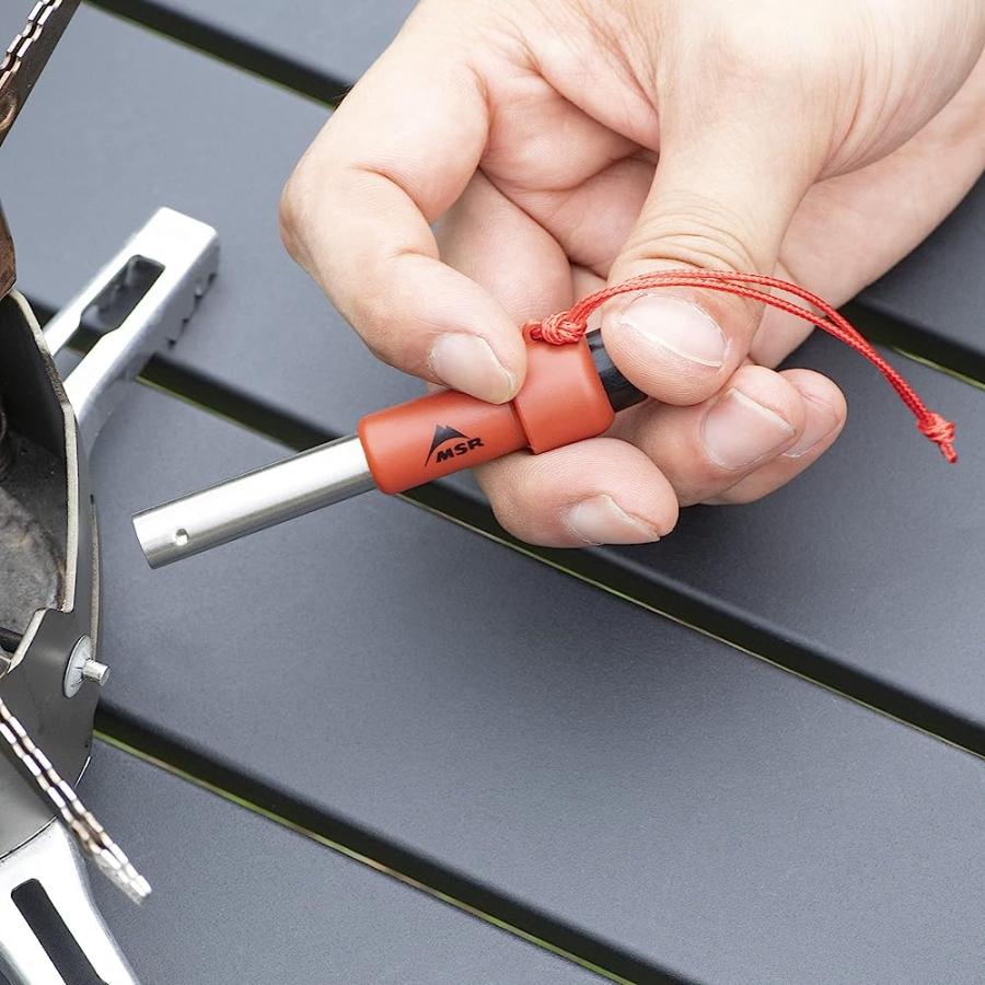 MSR PIEZO IGNITOR FOR CANISTER STOVES, RED | MSR | 01