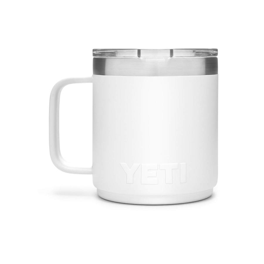 YETI Rambler 10オンス スタッカブルマグ マグスライダー蓋付き 真空断熱 ステンレス製、ホワイト | YETI | 02