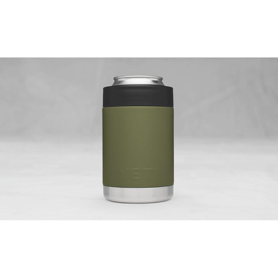 YETI Rambler 12オンス コルスター 缶クーラー:YETI 真空断熱 ステンレス製、オリーブグリーン | YETI | 01