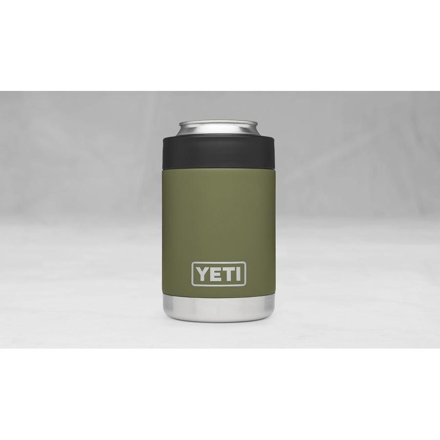 YETI Rambler 12オンス コルスター 缶クーラー:YETI 真空断熱 ステンレス製、オリーブグリーン | YETI | 02