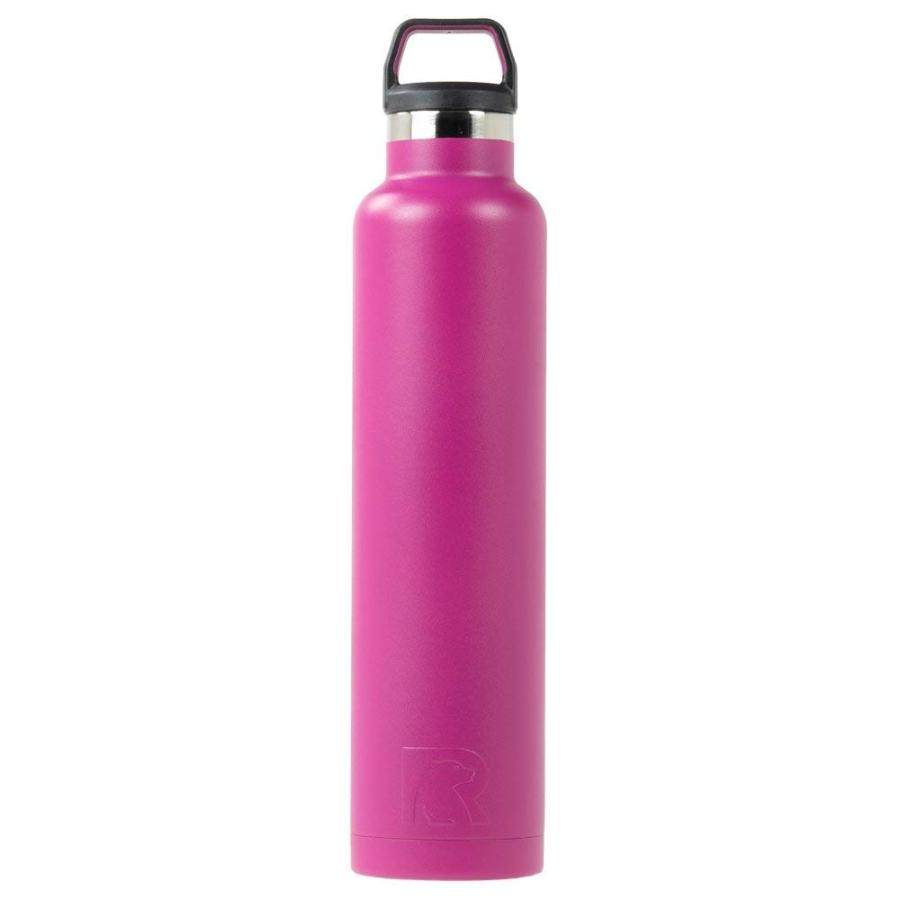 RTIC 26 OZ VACUUM INSULATED WATER BOTTLE, METAL STAINLESS STEEL DOUBLE WALL INSULATION, BPA FREE REUSABLE, LEAK-PROOF THERMOS FLASK FOR HOT AND C | 