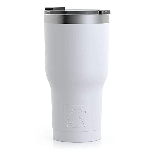 RTIC DOUBLE WALL VACUUM INSULATED TUMBLER, 20 OZ, WHITE |  | 03
