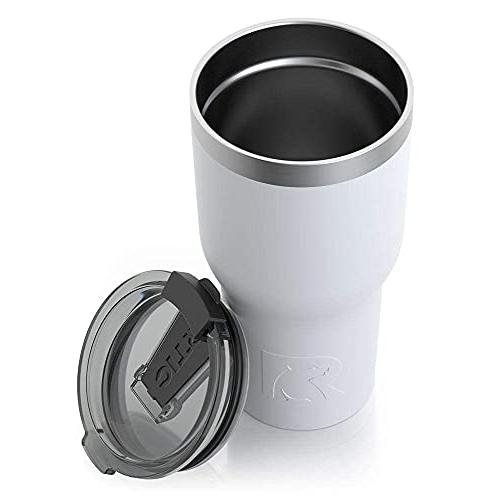 RTIC DOUBLE WALL VACUUM INSULATED TUMBLER, 20 OZ, WHITE |  | 04