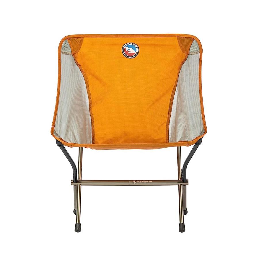 BIG AGNES MICA BASIN CAMP CHAIR, ORANGE/GRAY | BIG AGNES