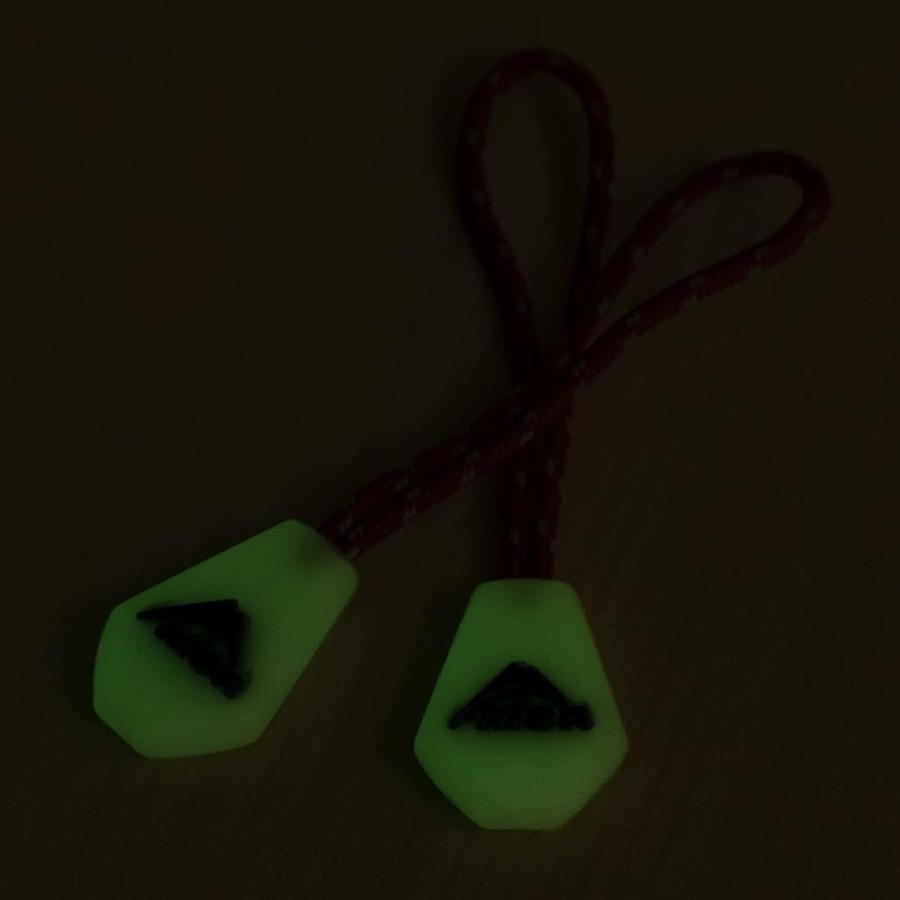 MSR NIGHT GLOW ZIPPER PULLS, 2-PACK , RED/WHITE | MSR | 04