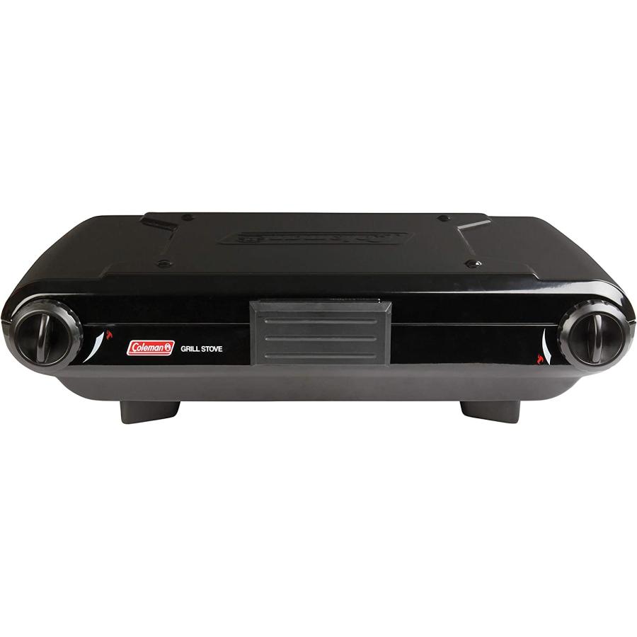 Coleman Gas Camping Grill/Stove Tabletop Propane 2 in 1 Grill/Stove, 2 Burner | Coleman | 03