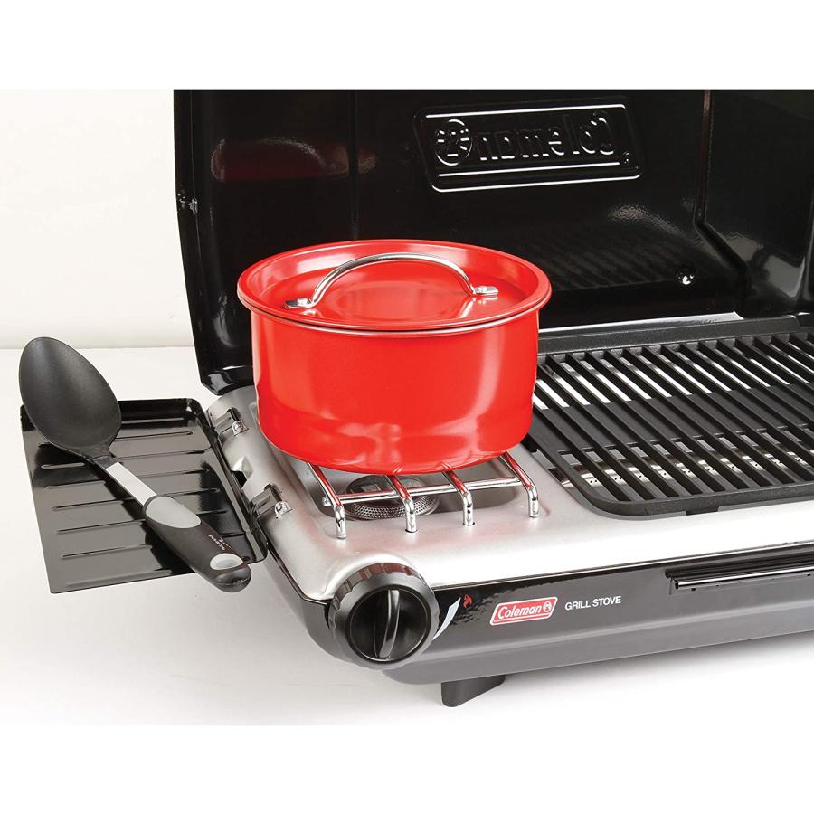 Coleman Gas Camping Grill/Stove Tabletop Propane 2 in 1 Grill/Stove, 2 Burner | Coleman | 07
