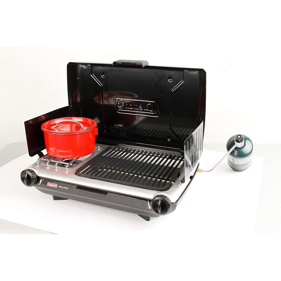 Coleman Gas Camping Grill/Stove Tabletop Propane 2 in 1 Grill/Stove, 2 Burner｜usdirectmax｜09