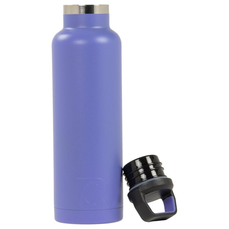 RTIC 20 OZ VACUUM INSULATED WATER BOTTLE, METAL STAINLESS STEEL DOUBLE WALL INSULATION, BPA FREE REUSABLE, LEAK-PROOF THERMOS FLASK FOR HOT AND C |  | 02