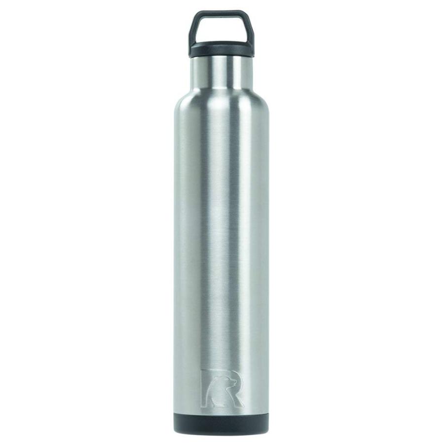 RTIC WATER BOTTLE, 26 OZ, STAINLESS STEEL, DOUBLE VACUUM INSULATED WATER BOTTLE, STAINLESS STEEL FOR HOT & COLD DRINKS, SWEAT PROOF THERMOS, GREA | 