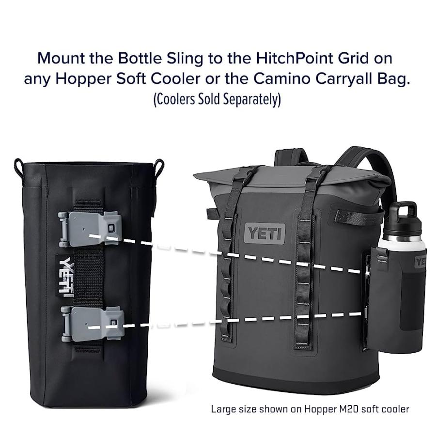 YETI SMALL BOTTLE SLING FOR RAMBLER 18 OZ. BOTTLE, CANOPY GREEN | YETI | 03