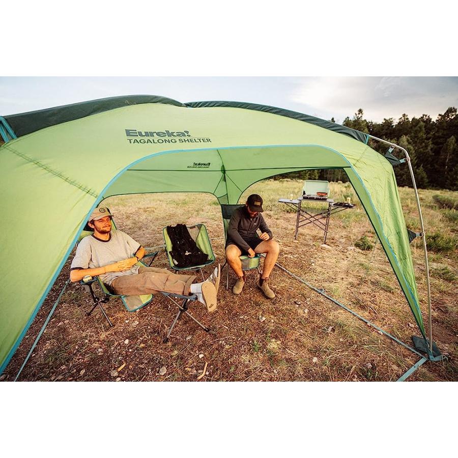 EUREKA! TAGALONG CAMPING SHELTER, LIGHTWEIGHT AND WATERPROOF PORTABLE CANOPY SHADE TENT WITH CARRY BAG |  | 01