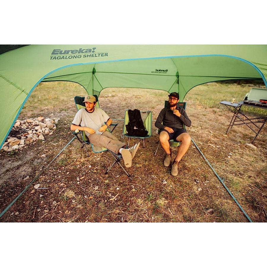 EUREKA! TAGALONG CAMPING SHELTER, LIGHTWEIGHT AND WATERPROOF PORTABLE CANOPY SHADE TENT WITH CARRY BAG |  | 06
