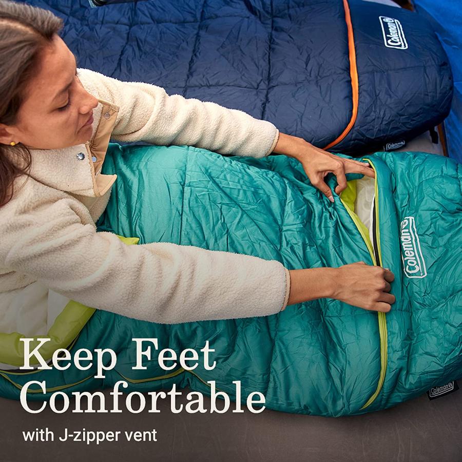 Coleman Big Bay 40° Big & Tall Contour Sleeping Bag | Coleman | 05
