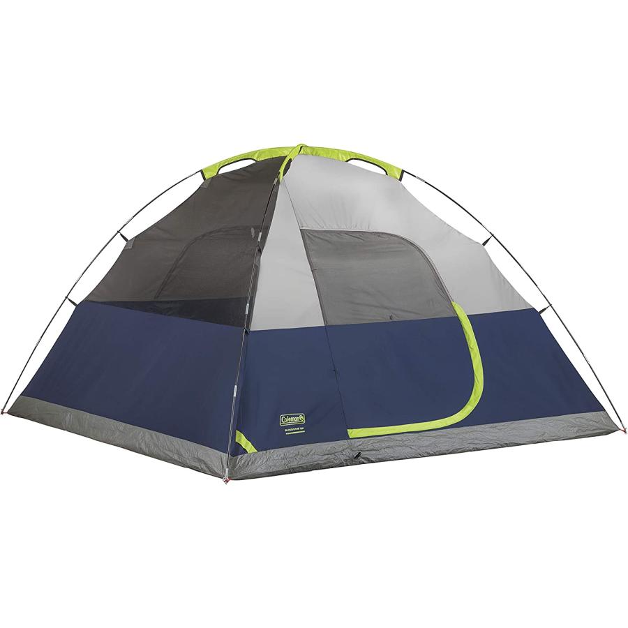 Coleman 4-Person Dome Tent for Camping Sundome Tent with Easy Setup , Navy/Grey | Coleman | 01