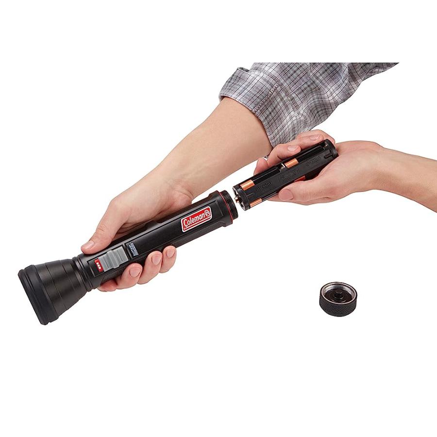 COLEMAN LED FLASHLIGHT | 425-METER FLASHLIGHT WITH BATTERYGUARD | Coleman | 04