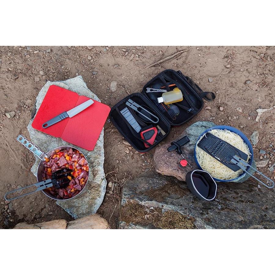 MSR ALPINE DISH BRUSH / SCRAPER , RED | MSR | 01