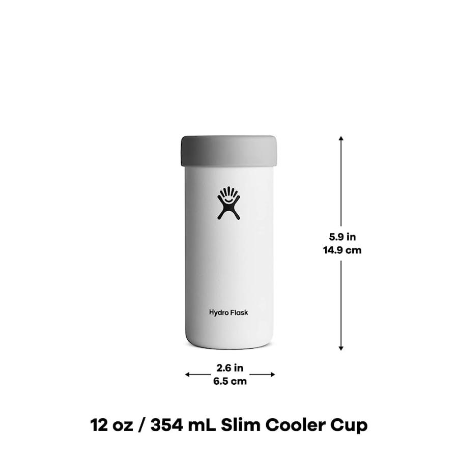 HYDRO FLASK 12 OZ SLIM STAINLESS STEEL REUSABLE CAN HOLDER COOLER CUP LUPINE - VACUUM INSULATED, DISHWASHER SAFE, BPA-FREE, NON-TOXIC | HYDRO FLASK | 03