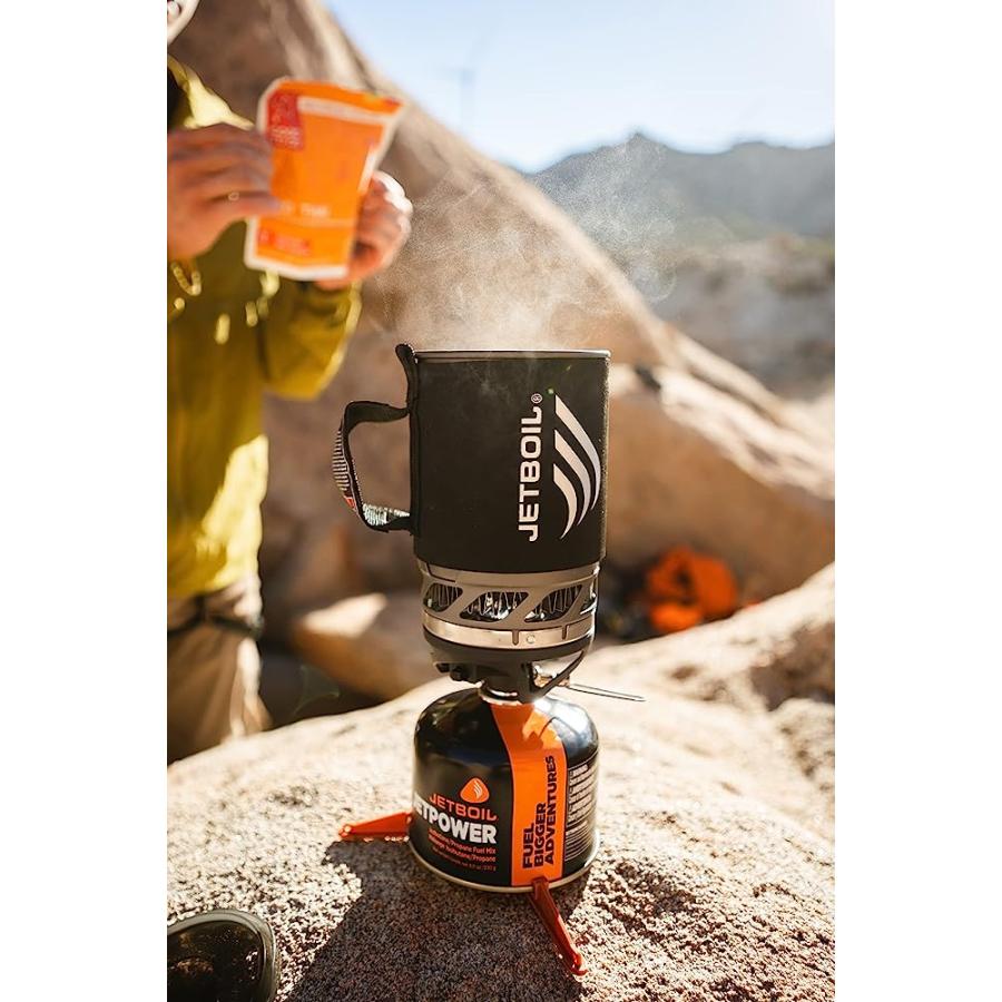 JETBOIL MICROMO LIGHTWEIGHT PRECISION CAMPING AND BACKPACKING STOVE COOKING SYSTEM WITH ADJUSTABLE HEAT CONTROL, CARBON BLACK | JETBOIL | 07