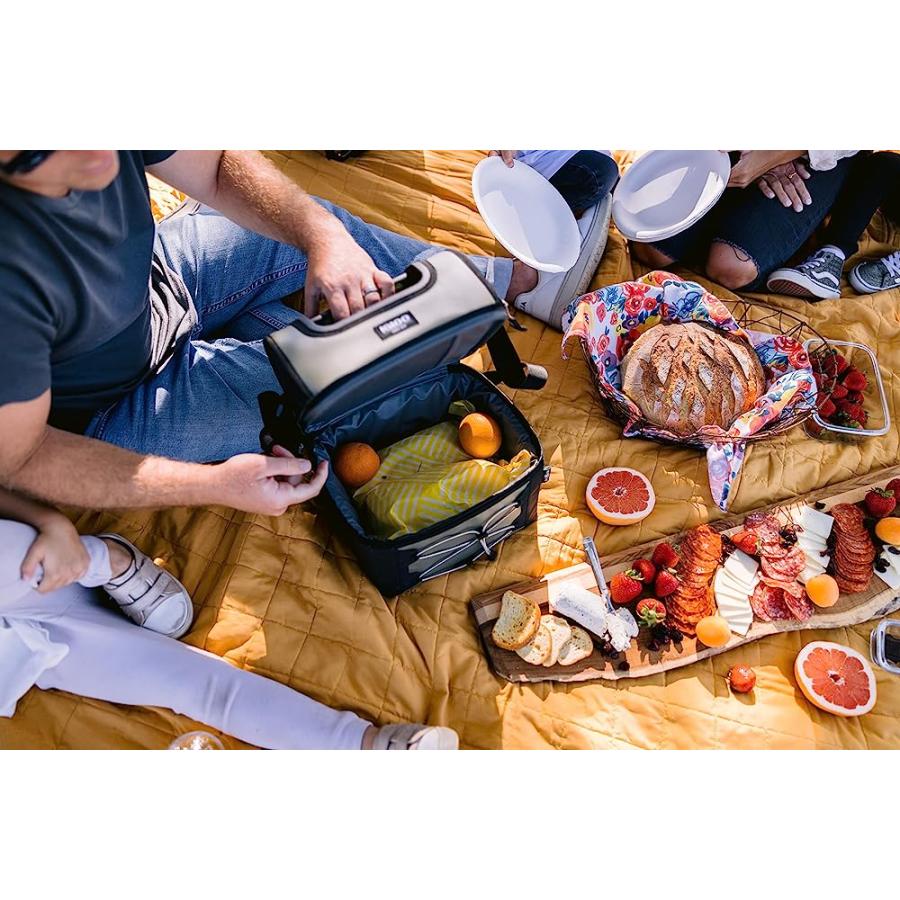 IGLOO GRIPPER MAXCOLD INSULATED 16-CAN LUNCH BAG COOLER-GRAY | igloo | 02