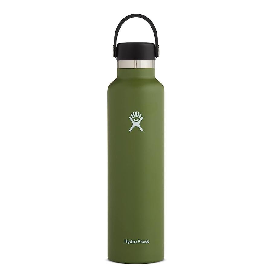 HYDRO FLASK 24 OZ STANDARD MOUTH WATER BOTTLE WITH FLEX CAP OR FLEX STRAW | HYDRO FLASK