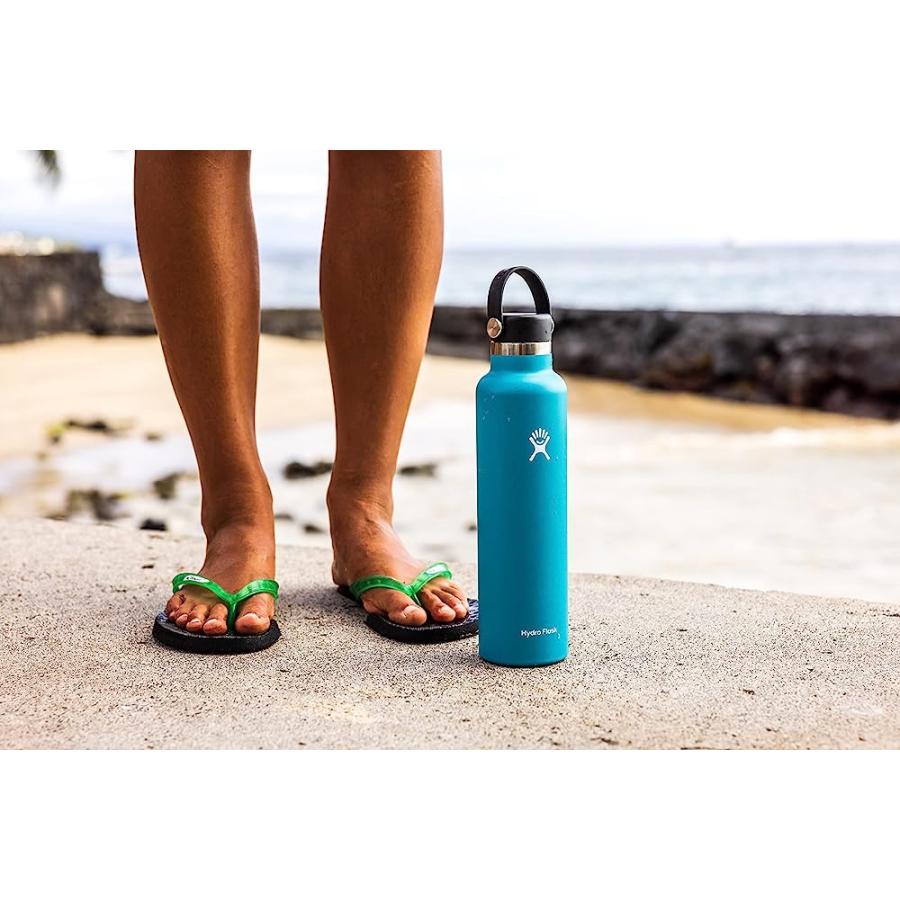 HYDRO FLASK 24 OZ STANDARD MOUTH WATER BOTTLE WITH FLEX CAP OR FLEX STRAW | HYDRO FLASK | 02